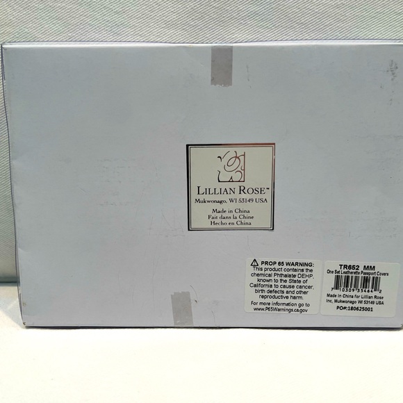 Mrs. And Mr. Leatherette Passport Covers - Picture 2 of 2